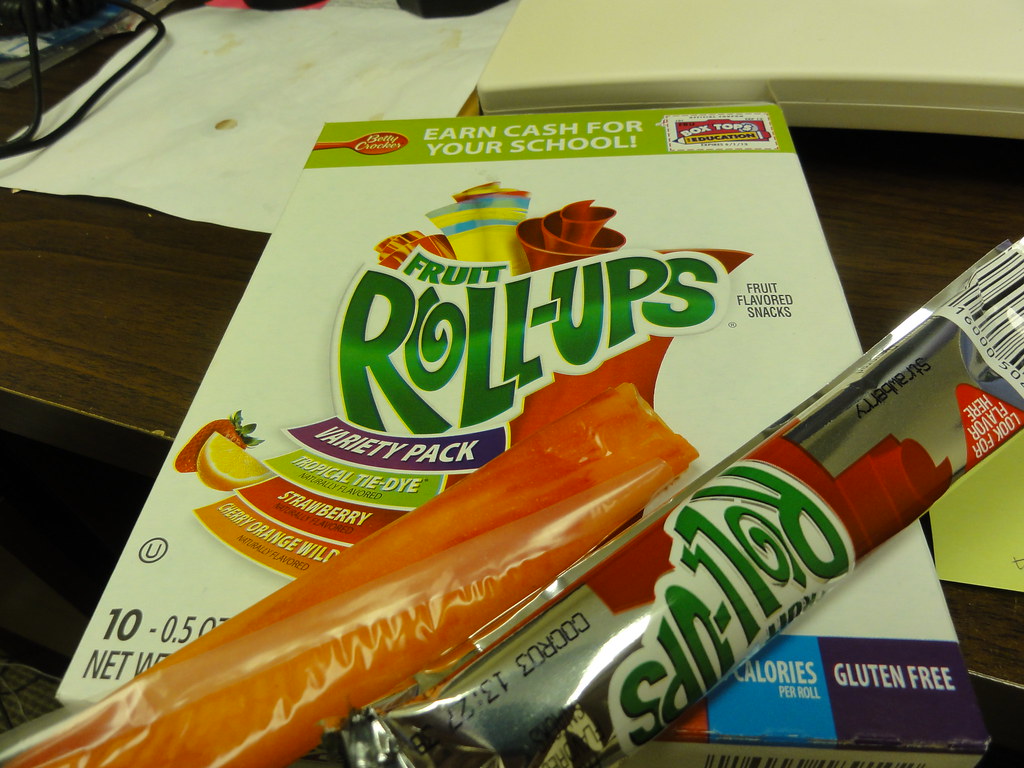 Fruit Roll-Ups - The Edible Art Project (image credits: flickr)