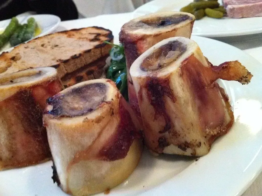 Bone Marrow Appetizer: Decadent Luxury (Image Credits: Flickr)