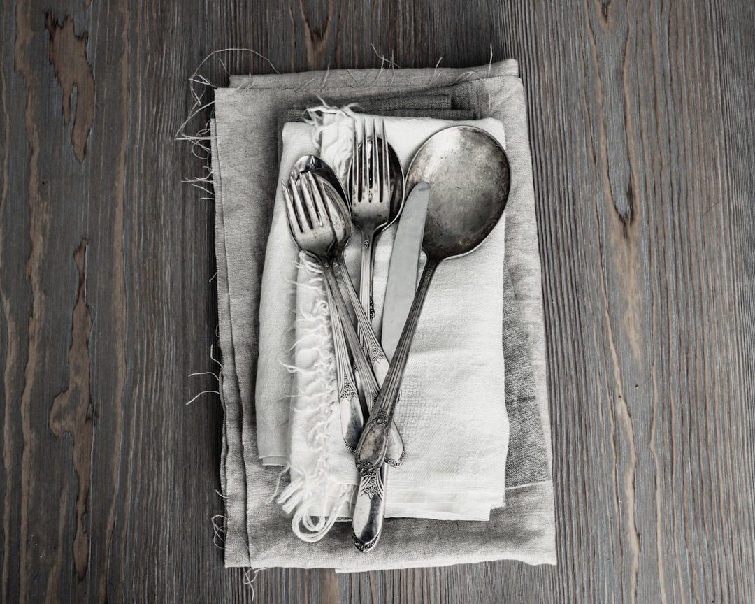Sterling Silver Flatware Sets (Image Credits: Unsplash)