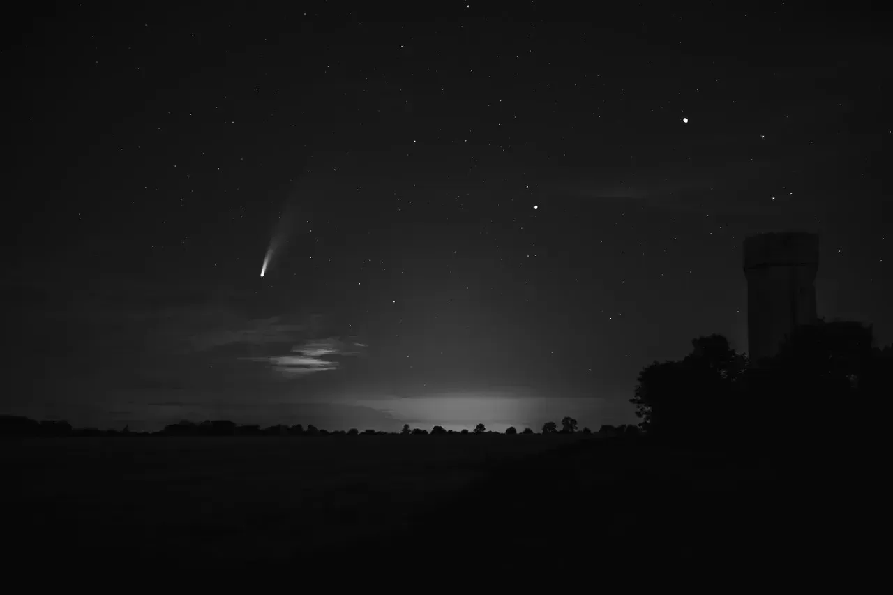 Mark Twain and Halley's Comet (Image Credits: Pixabay)