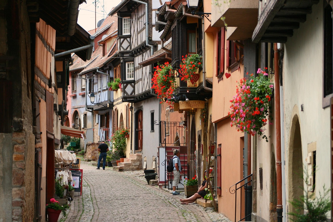 Eguisheim, France - Alsace's Circular Medieval Marvel (Image Credits: Pixabay)