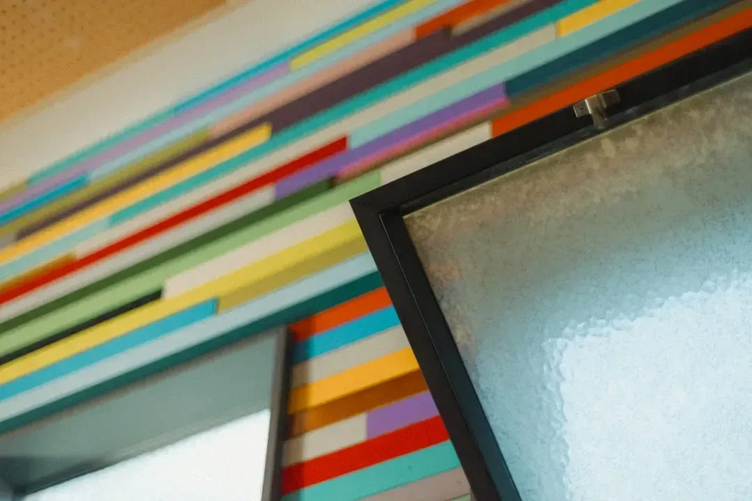 Washi Tape Wall Art for Renters (Image Credits: Unsplash)