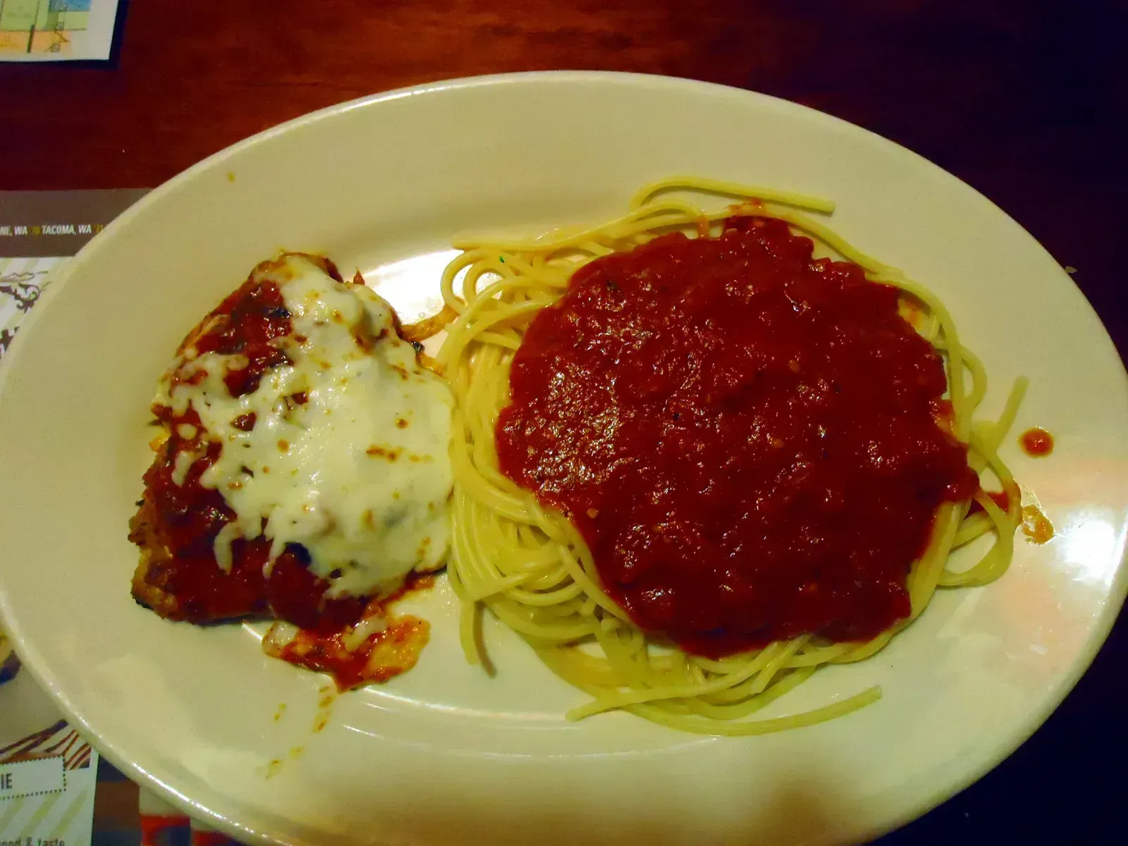 Spaghetti With Jarred Sauce (Image Credits: Wikimedia)