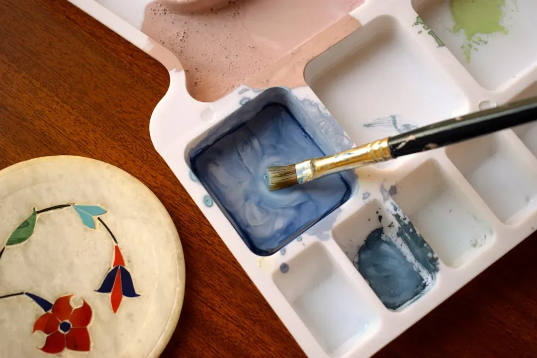Incorporate hand painting for custom designs (Image Credits: Unsplash)