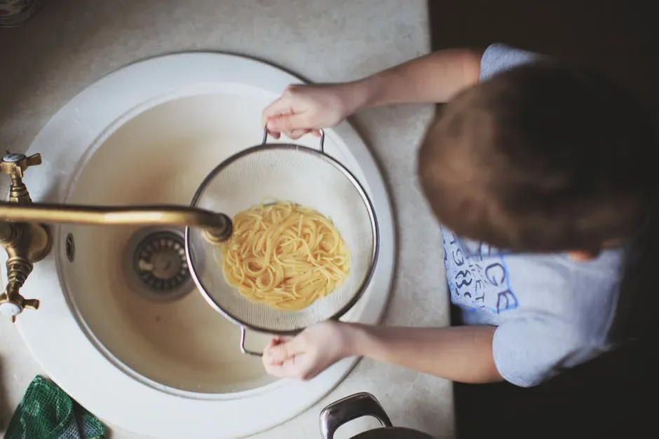 Never Rinse Your Cooked Pasta With Cold Water (Image Credits: Pexels)