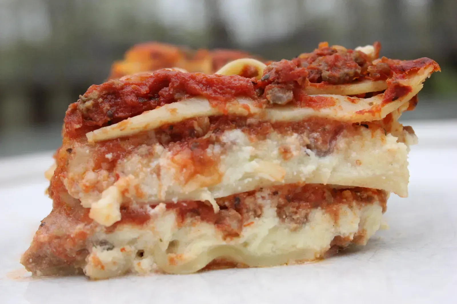 Lasagna with Ricotta (Image Credits: Wikimedia)