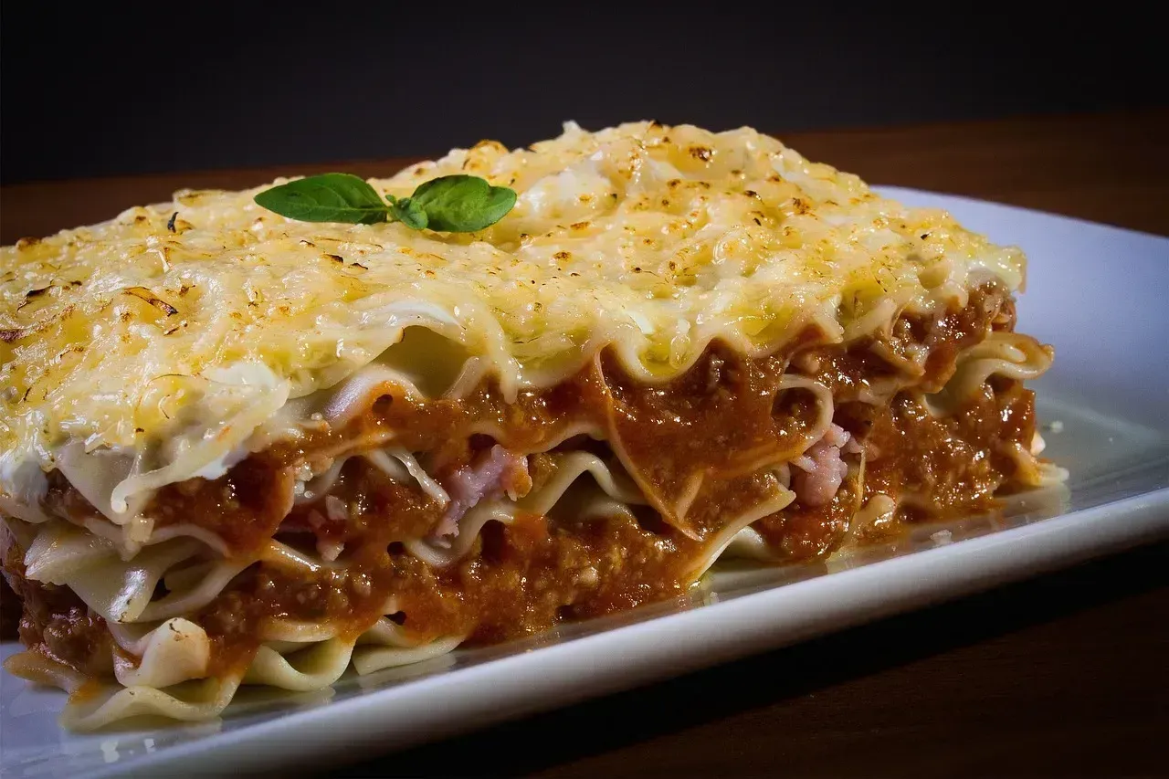 5. Ground Beef Lasagna (Image Credits: Pixabay)