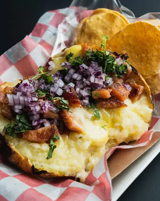5. TGI Fridays' Loaded Potato Skins (Image Credits: Pexels)