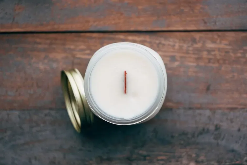 Homemade candles in reused glass (Image Credits: Pexels)