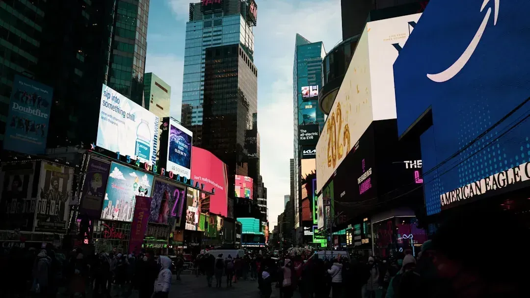 Times Square, New York City (Image Credits: Unsplash)