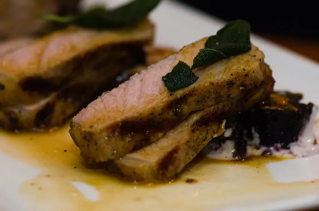 10. The Bourbon and Brown Sugar Marinade for Pork Chops (kurmanstaff, Flickr, CC BY 2.0)