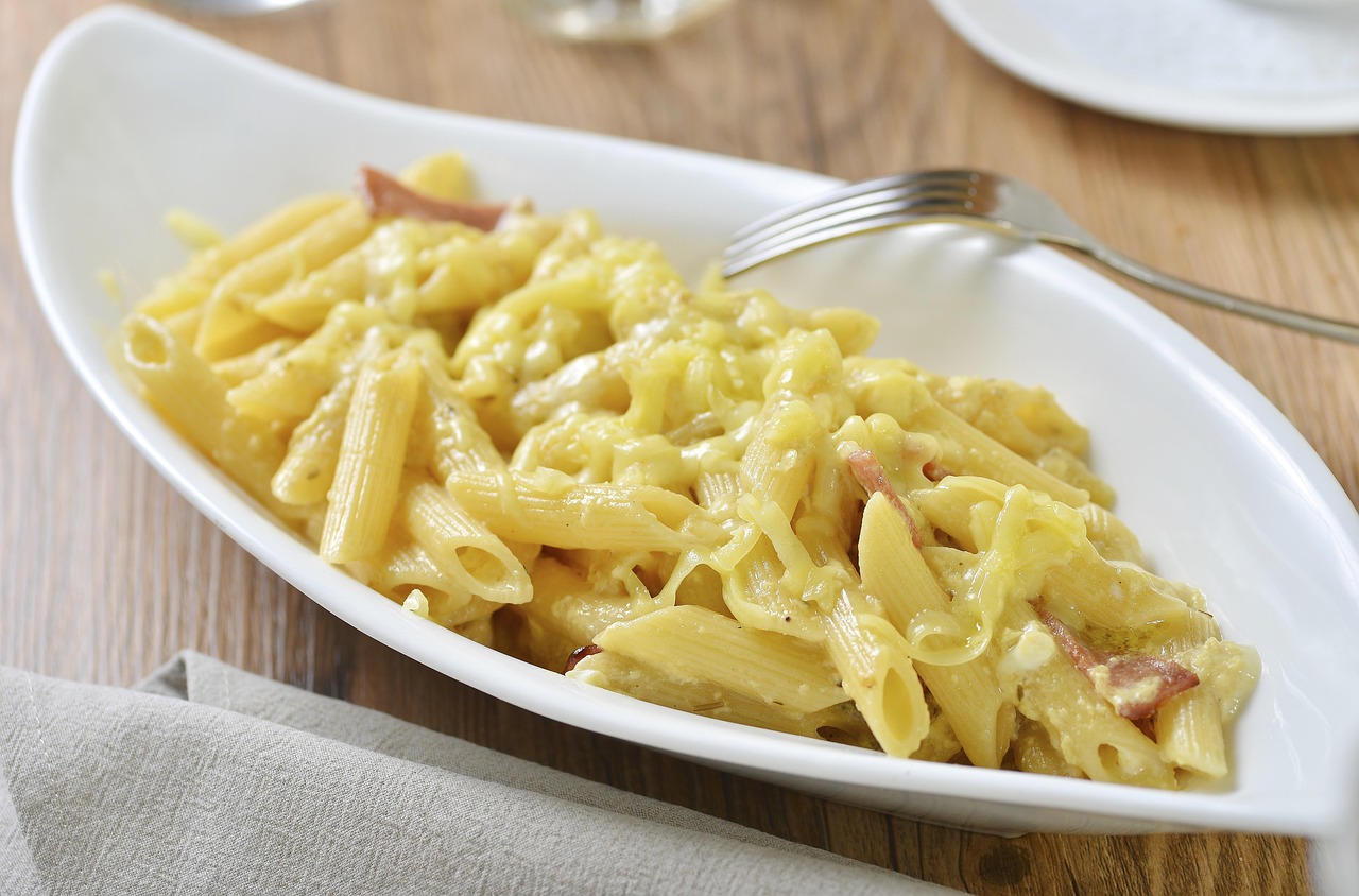 Macaroni and Cheese from Thomas Jefferson's Table (image credits: pixabay)