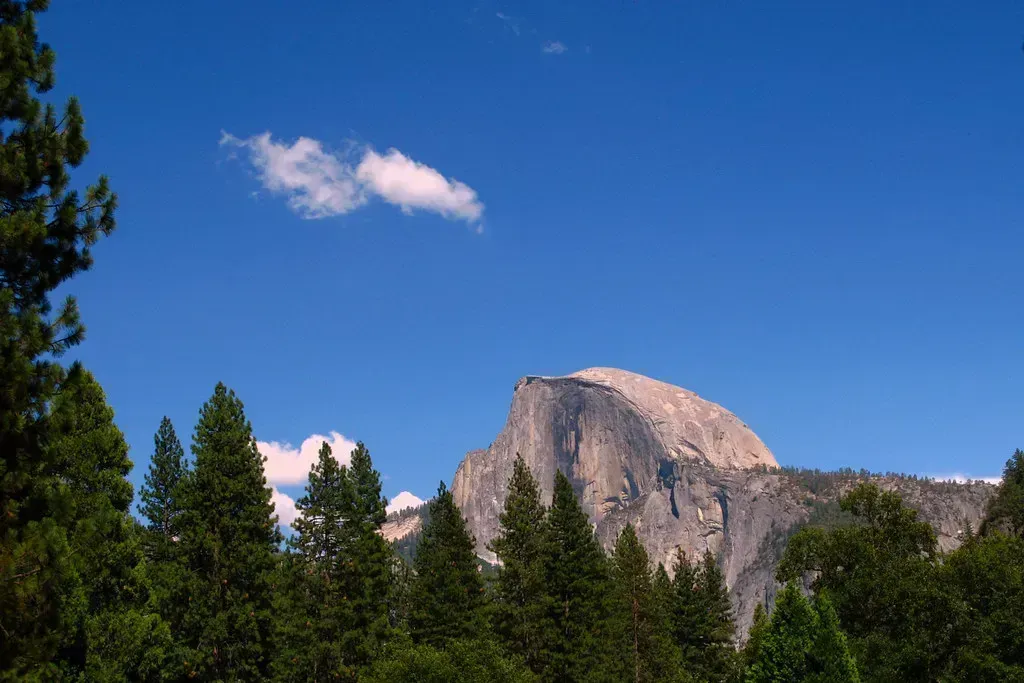 2. Half Dome, Yosemite National Park (Image Credits: Flickr)