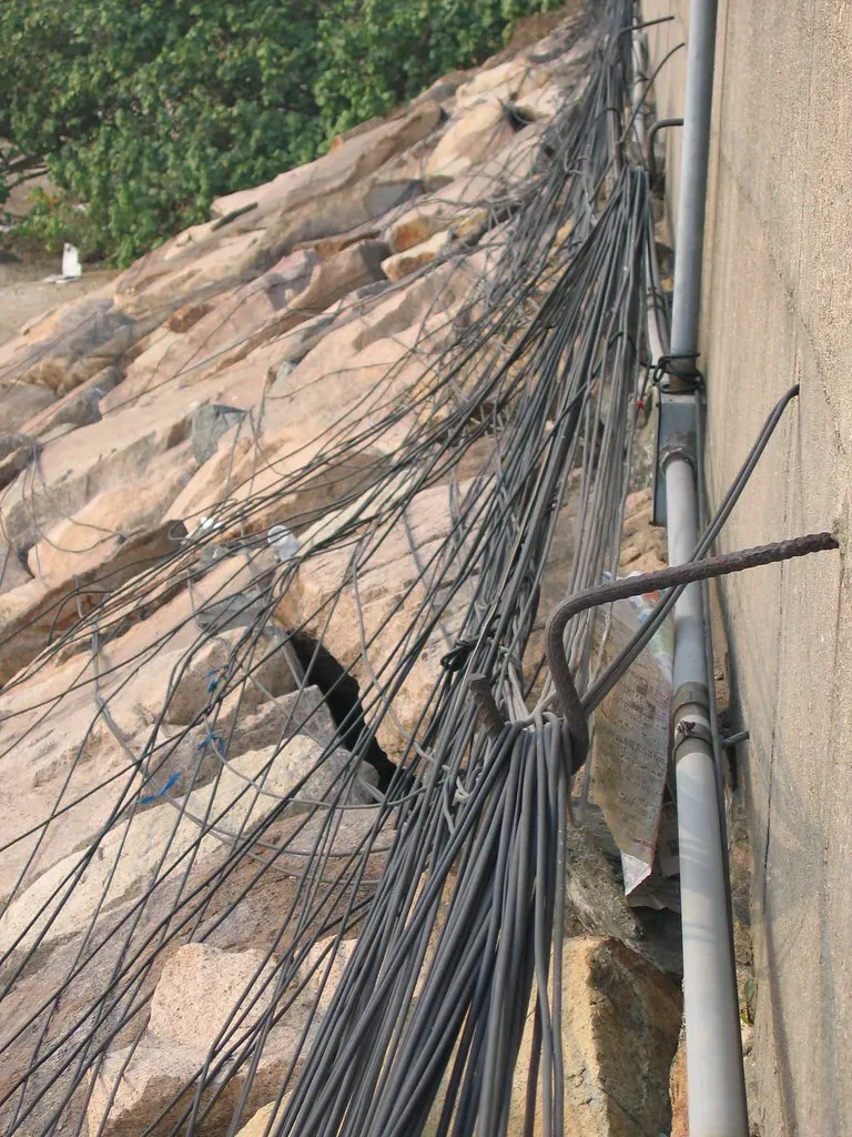 Hidden Wire Splices Behind Walls (Image Credits: Flickr)