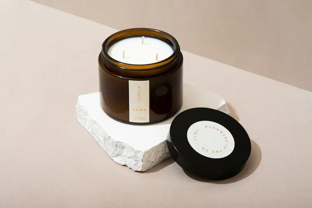Hand Poured Soy Candles in Quality Vessels (Image Credits: Unsplash)