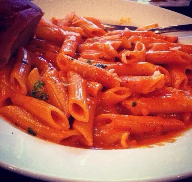 Penne with Vodka Sauce (Image Credits: Wikimedia)