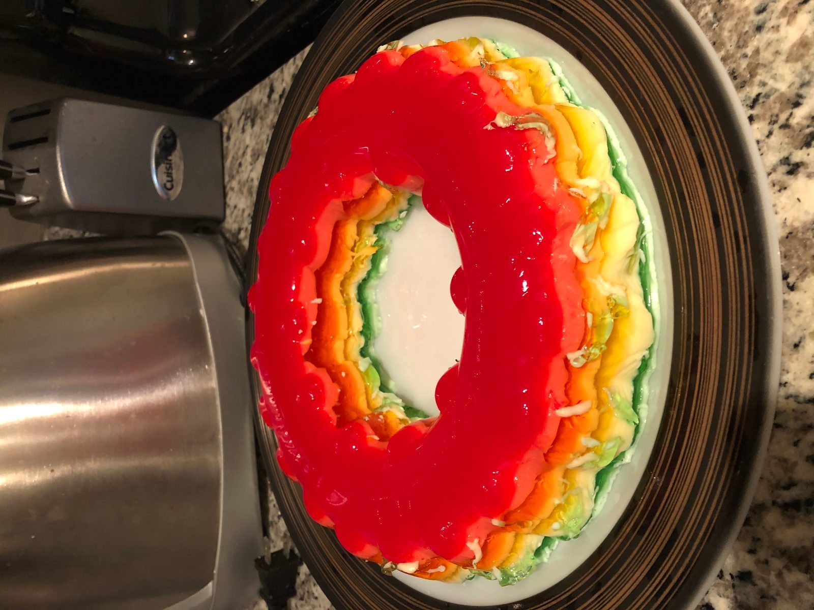 Jell-O Salads in Colorful Molds (Image Credits: Wikimedia)