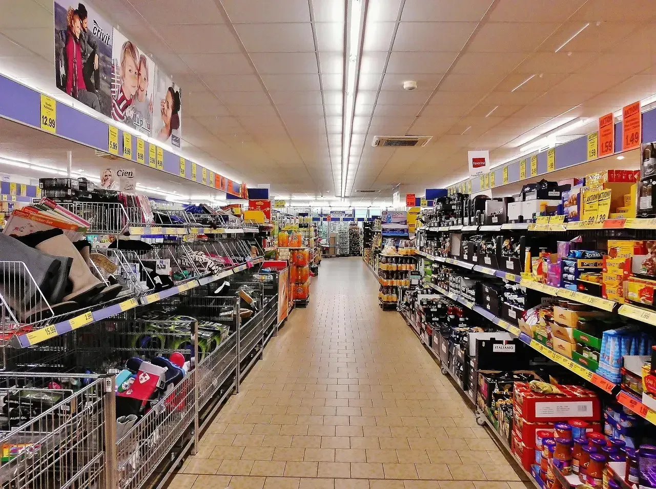 Stores Constantly Move Products Around (Image Credits: Pixabay)