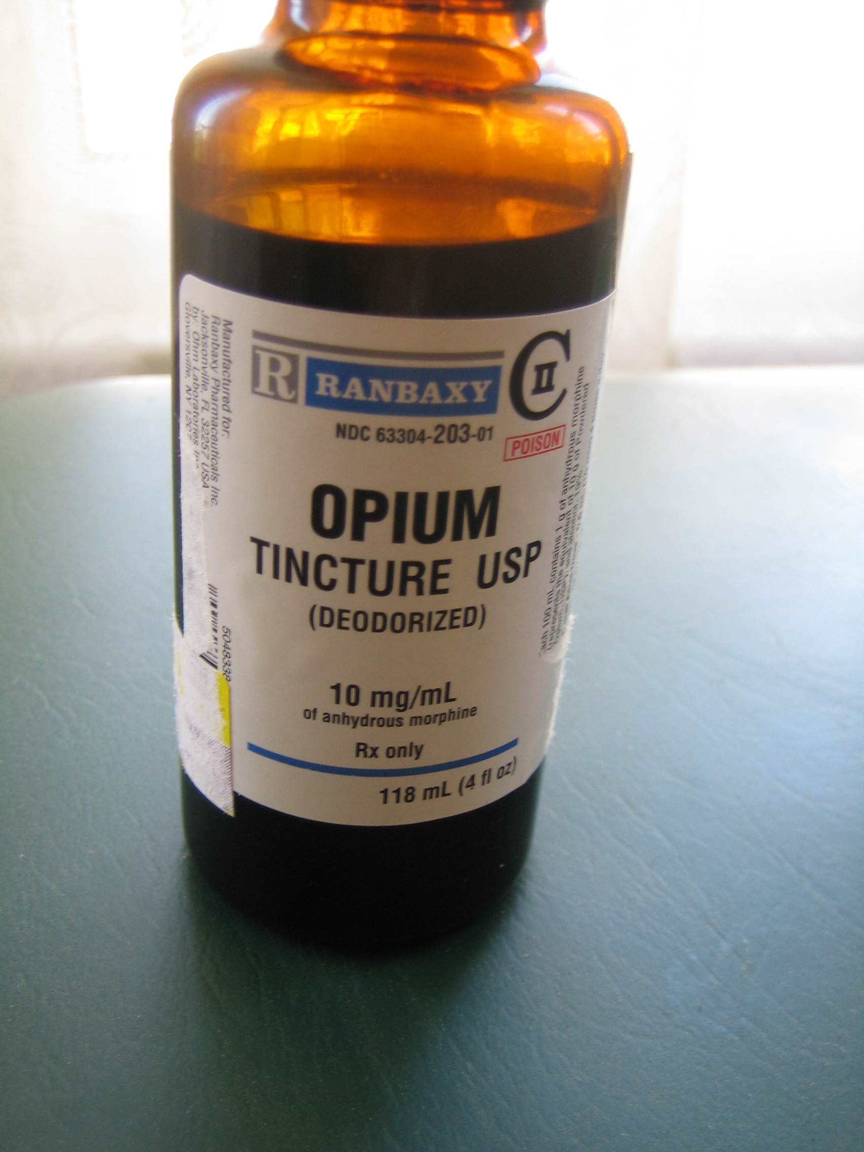 Opium-Based Baby Soothing Syrups (Image Credits: Wikimedia)