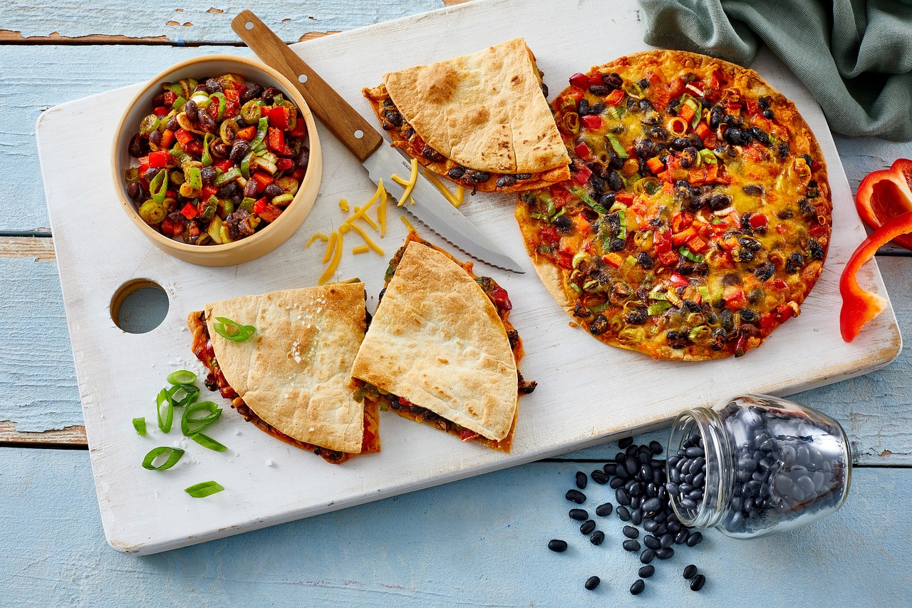Buffalo Chicken Quesadillas (image credits: pixabay)
