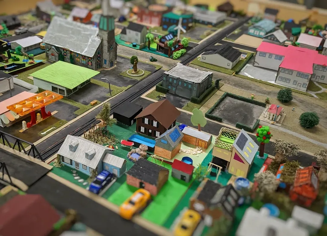 Cardboard box town (Image Credits: Unsplash)