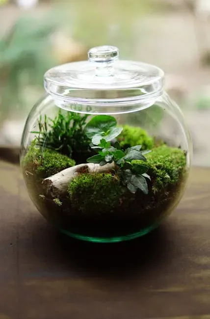 2. Create a Mini Terrarium or Indoor Herb Garden (Image Credits: Pexels)