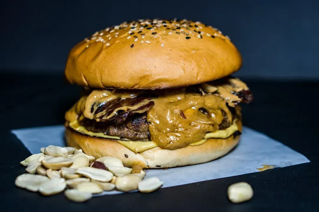 Peanut Butter Burgers (Image Credits: Unsplash)
