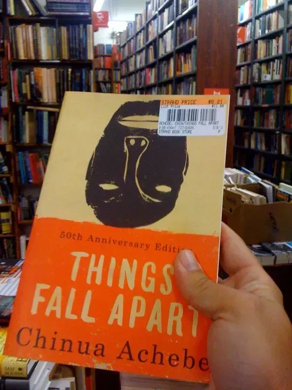 14. Things Fall Apart by Chinua Achebe (1958) - Postcolonial Literature (Paull Young, Flickr, CC BY 2.0)