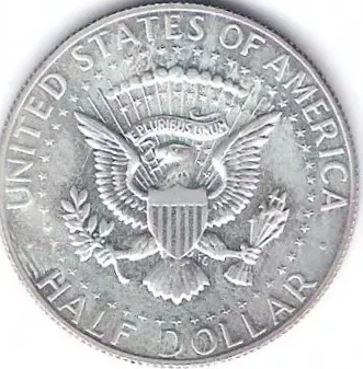 Silver Kennedy Half Dollars from 1965-1970: The Forgotten Silver (Image Credits: US gov / picture: Own work, Public domain, https://commons.wikimedia.org/w/index.php?curid=9141342)