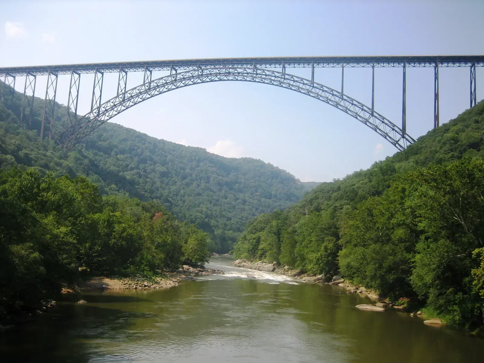 9. New River Gorge National Park, West Virginia - America's Newest Park with Ancient Charm (New River Gorge Bridge, CC BY 2.0)