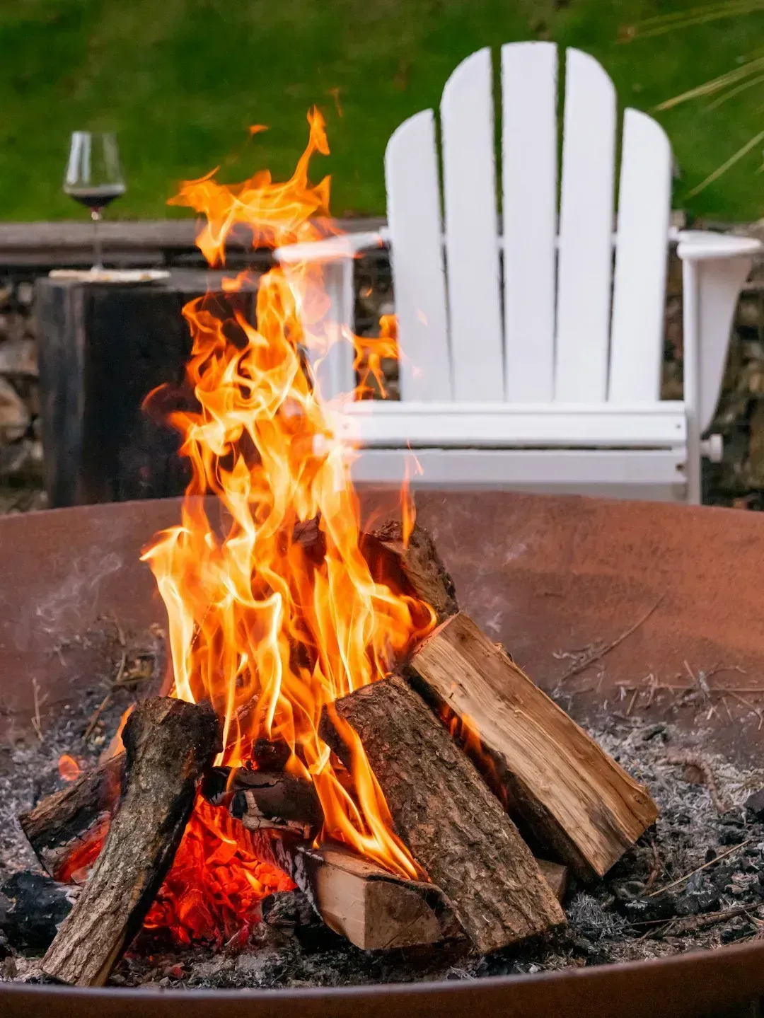 3. Adding a Fire Pit Directly to a Wooden Deck (Image Credits: Unsplash)