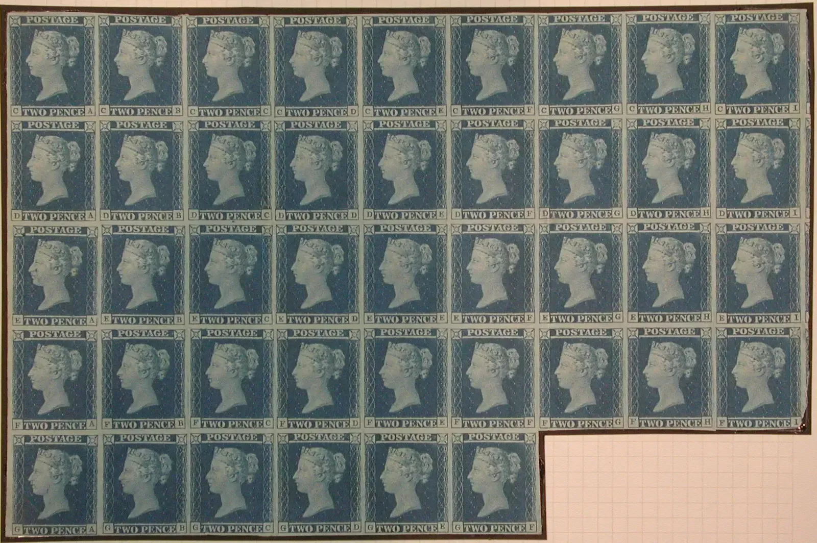 Two Penny Blue Victorian Issue (Image Credits: Wikimedia)
