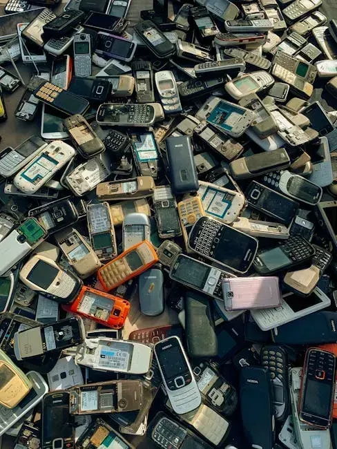 10. Old Electronics and E-Waste (Image Credits: Pexels)