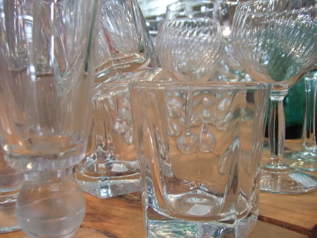 Crystal Glassware: A Clear Decline (Image Credits: Flickr)