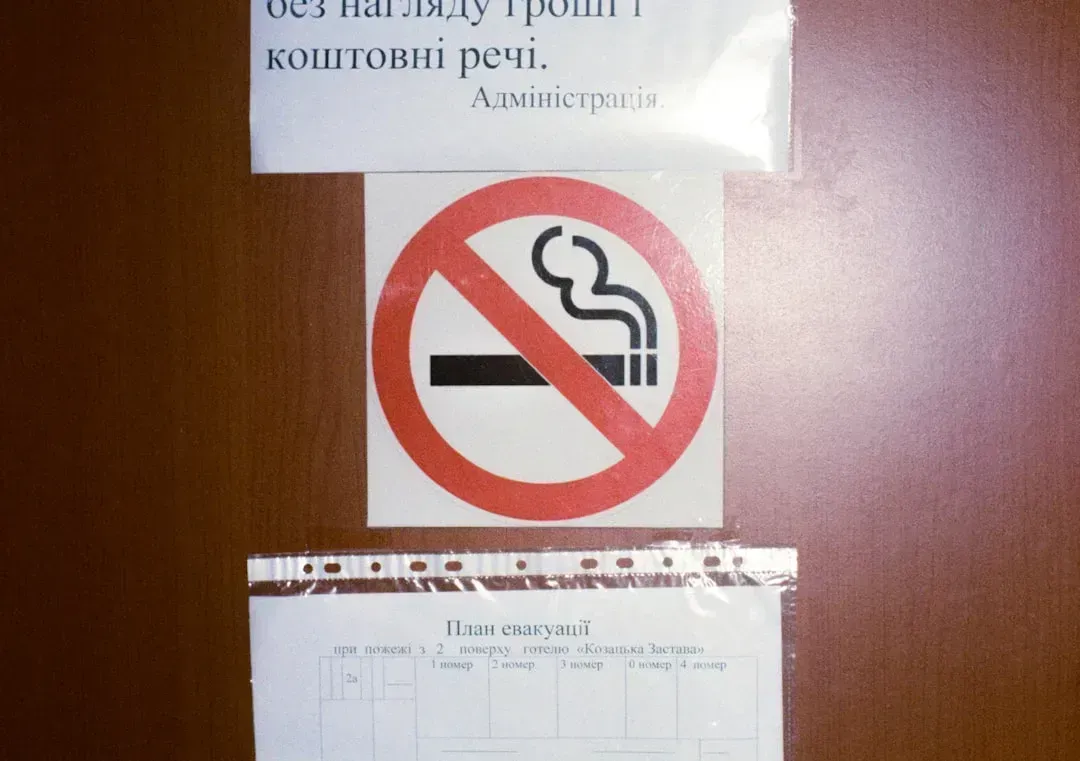 Smoking in Non-Smoking Rooms (Image Credits: Unsplash)