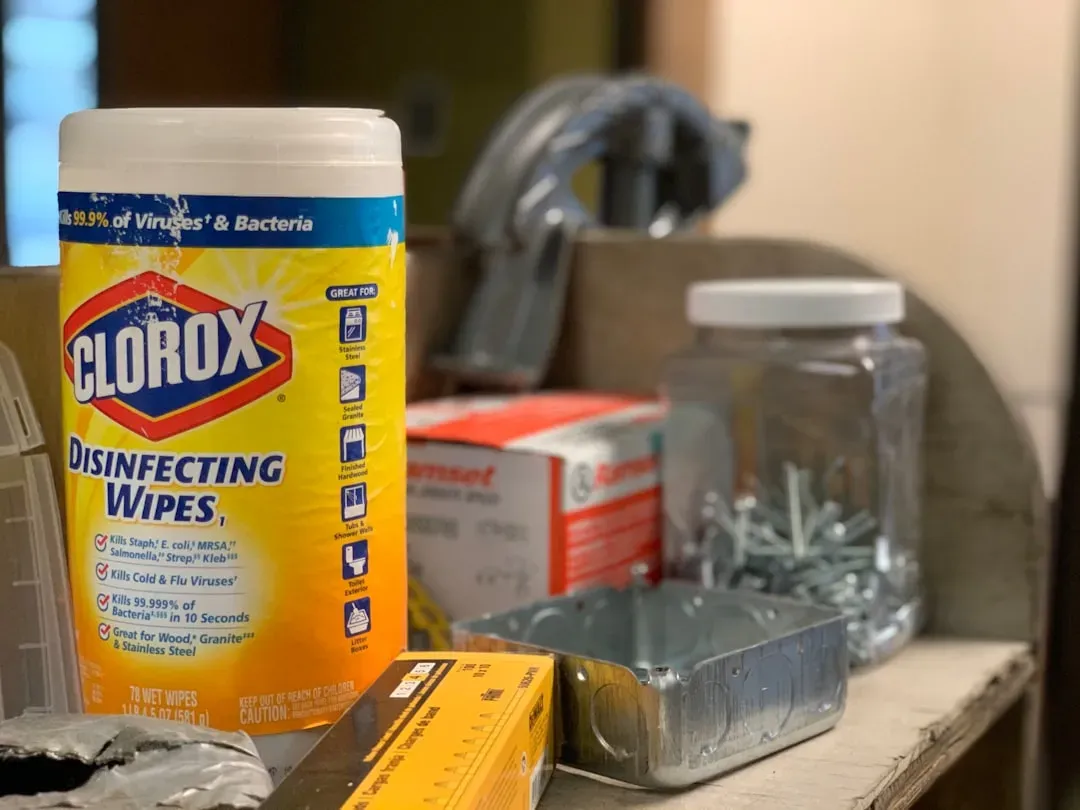 Household Cleaning Products (Image Credits: Unsplash)