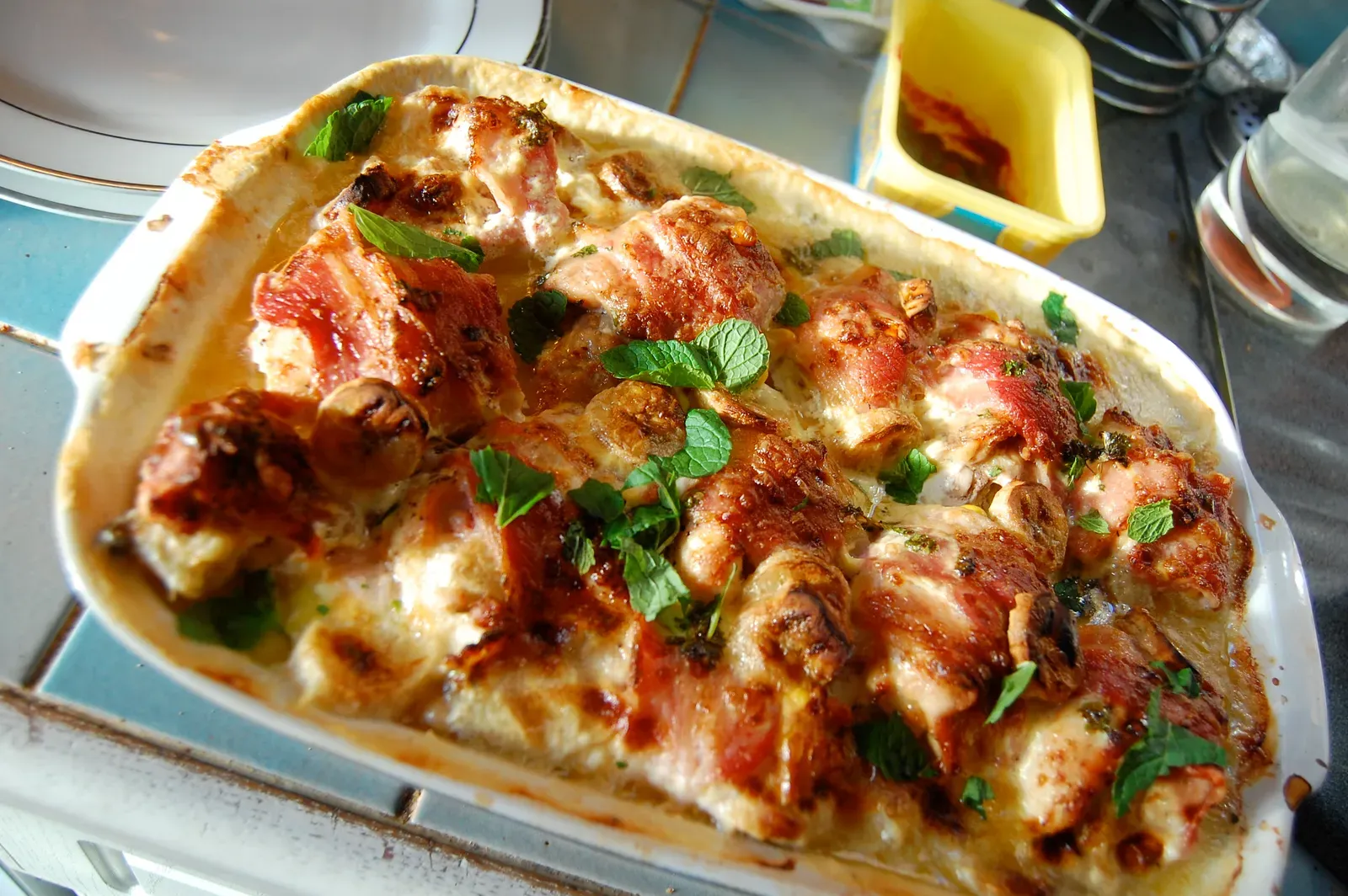 Creamed Chipped Chicken (Image Credits: Wikimedia)