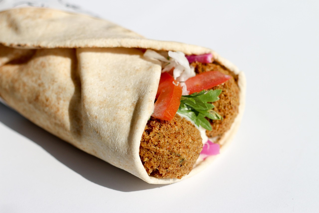 Falafel Wraps (image credits: pixabay)