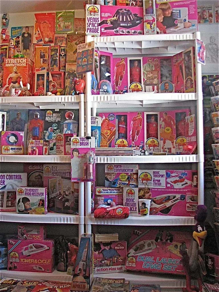 3. Mego Action Figures: The Forgotten Superheroes (Image Credits: Flickr)