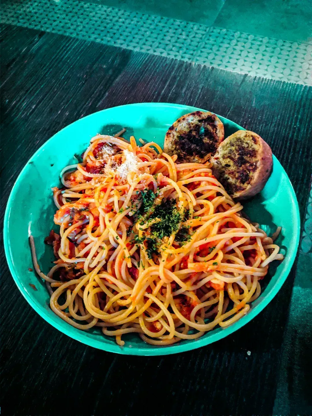 Spaghetti with Meat Sauce (Image Credits: Unsplash)
