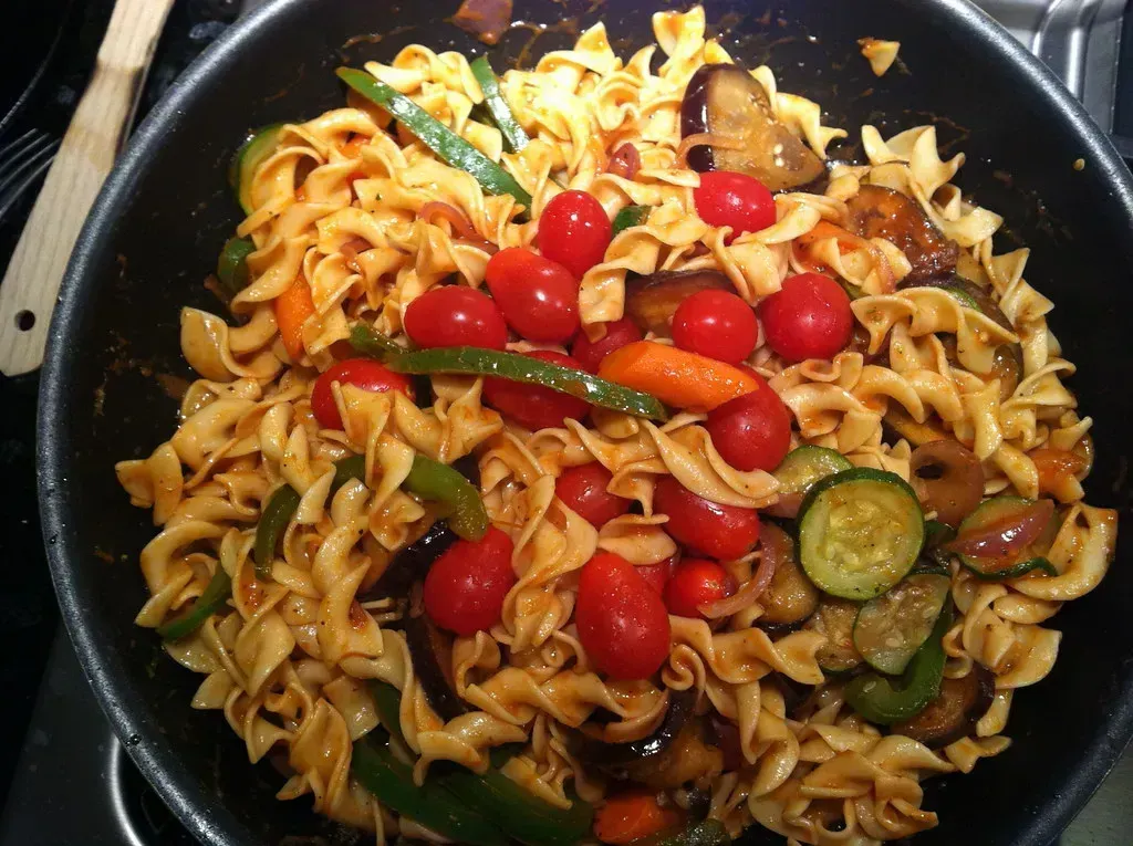 Pasta Primavera Brightens Plates Again (Image Credits: Flickr)