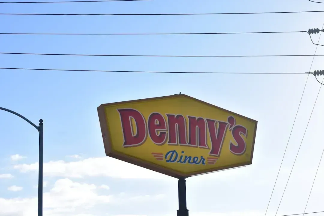 1. Denny's: The Diner That Forgot How to Be a Diner (Image Credits: Unsplash)