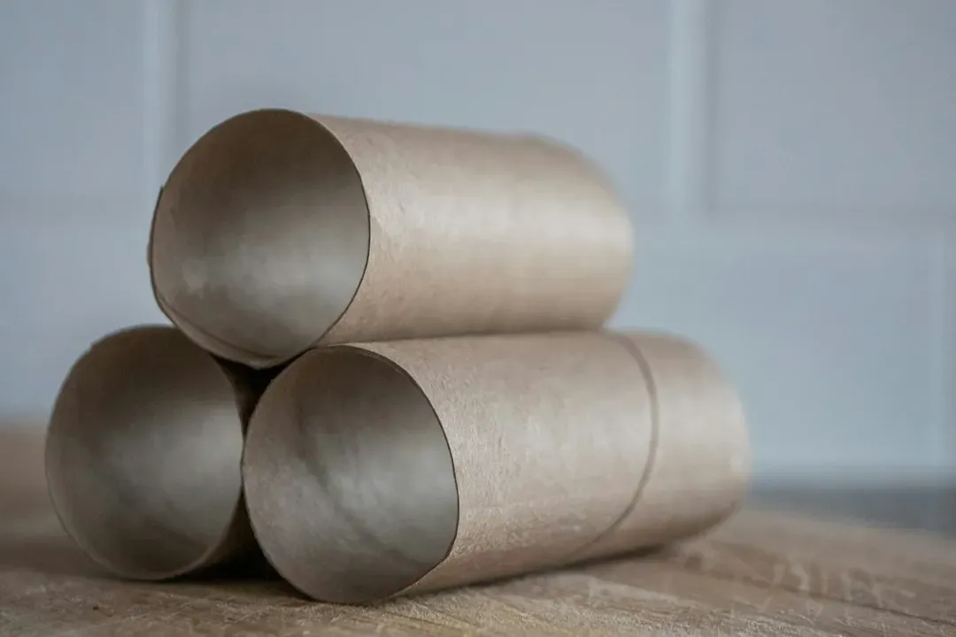 Cardboard Tubes and Boxes for Storage (Image Credits: Unsplash)