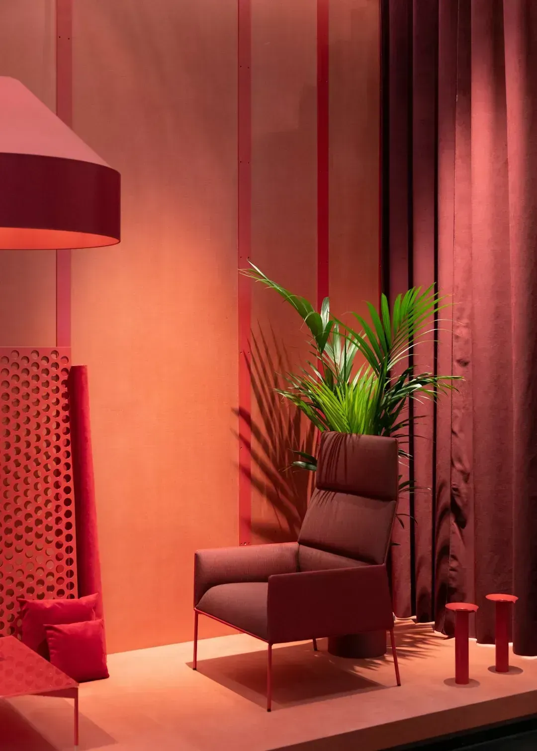 4. Fire Hydrant Red Living Spaces (Image Credits: Unsplash)