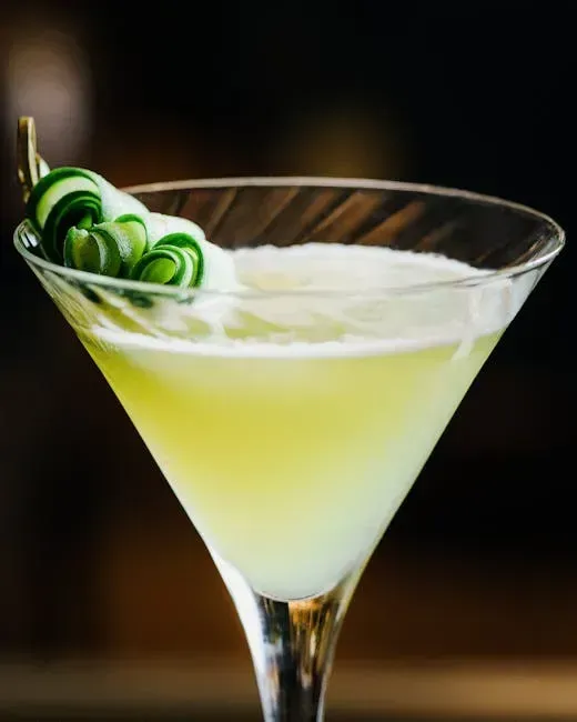 The Old Maid - A Cucumber Gin Drink That Deserves the Spotlight (Image Credits: Pexels)