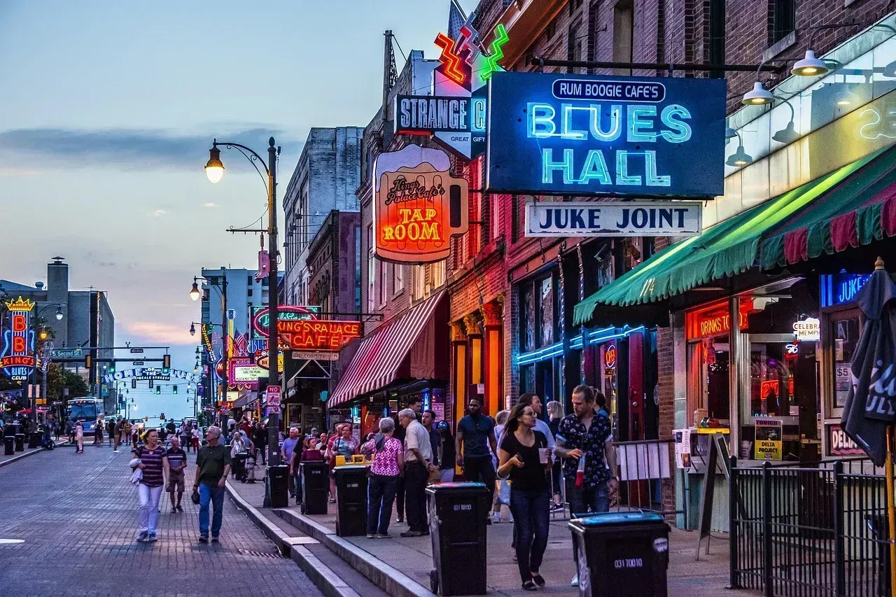 7. Memphis, Tennessee - An Unexpected Entry From the South (Image Credits: Pixabay)