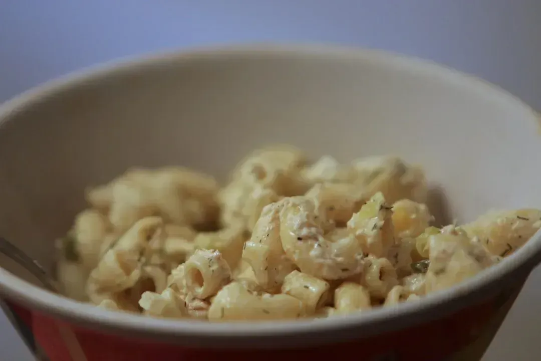 Macaroni Salad and French Onion Dip (Image Credits: Unsplash)