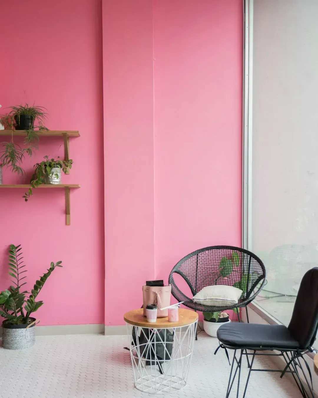 3. Bold Pink Interiors (Image Credits: Unsplash)