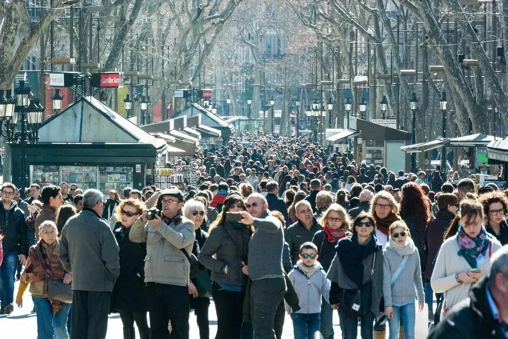 Las Ramblas, Barcelona (Image Credits: Flickr)