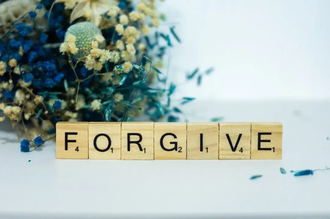 What have I forgiven myself for, and what haven't I? (Image Credits: Unsplash)